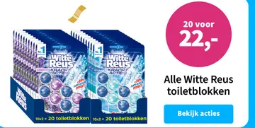 Aanbieding: Witte Reus toiletblokken