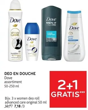 Promotie: Deo en Douche