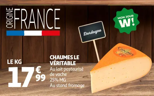 Offre: Chaumes le véritable
