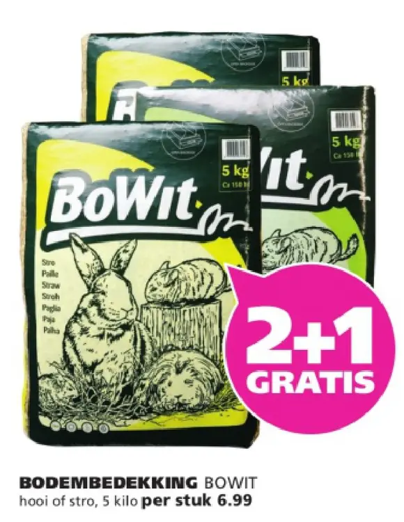 Aanbieding: Bodembedekking BoWit