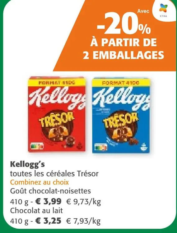 Offre: Kellogg's Trésor