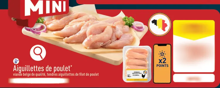 Offre: Aiguillettes de poulet