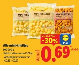 Aanbieding: Mini-krieltjes