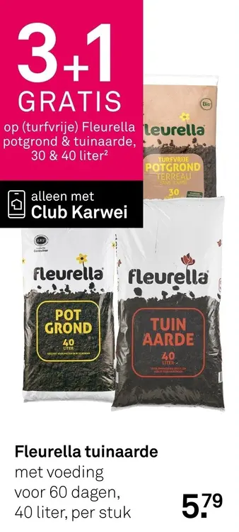 Aanbieding: Potgrond & tuinaarde 30 en 40 liter