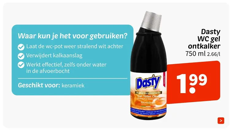 Aanbieding: Wc gel ontkalker