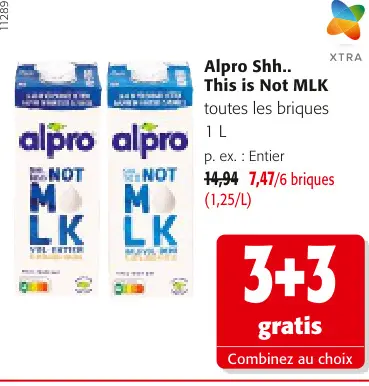 Offre: Alpro Shh.. This is Not MLK