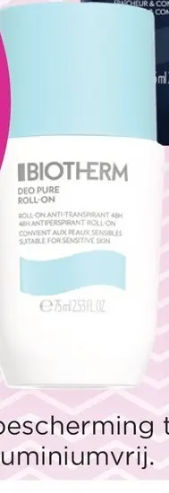 Aanbieding: Biotherm Deo Pure Roll-On
