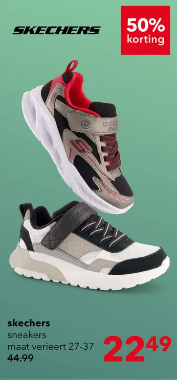 Aanbieding: Skechers Skechers Meteor-Lights jongens sneakers met lichtjes