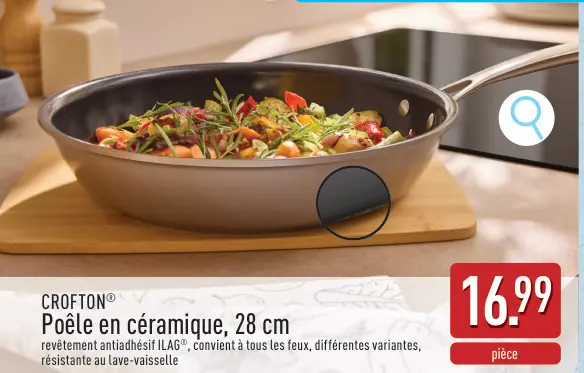 Offre: Poêle en céramique, 28 cm