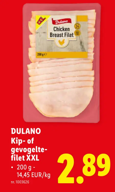 Promotie: Kip- of gevogeltefilet XXL