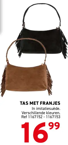 Promotie: Tas met franjes