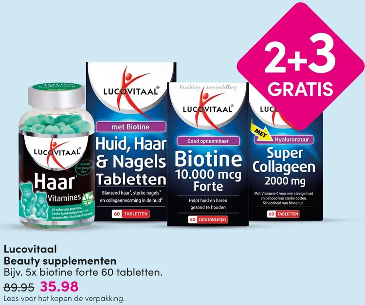 Aanbieding: Beauty supplementen