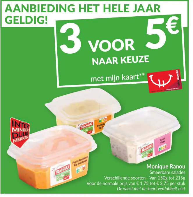 Promotie: Smeerbare salades