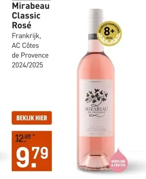 Aanbieding: Mirabeau Classic Rosé