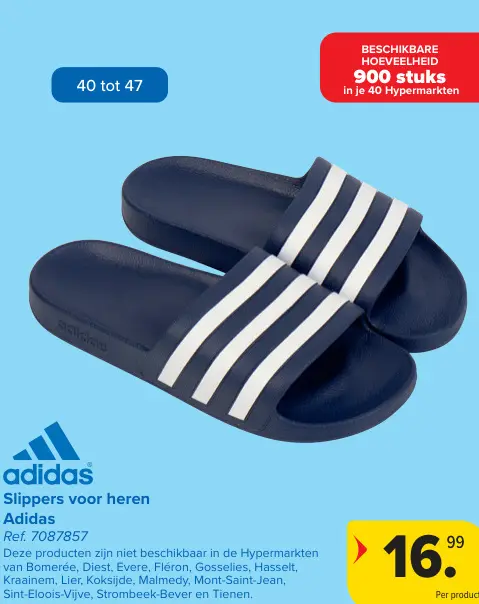 Promotie: Slippers voor heren