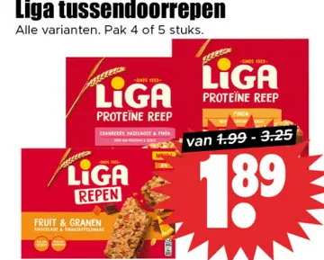 Aanbieding: Liga tussendoorrepen