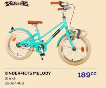 Aanbieding: Kinderfiets melody