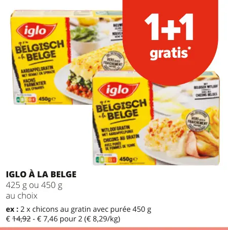 Offre: Iglo à la belge