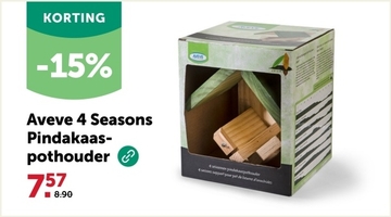 Aanbieding: Aveve 4 Seasons Pindakaas-pothouder