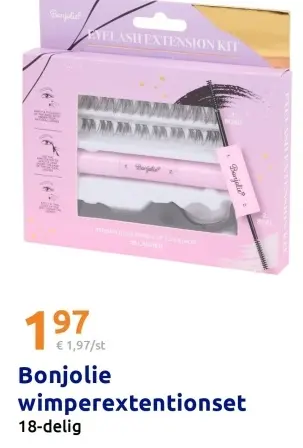 Aanbieding: Bonjolie wimperextentionset