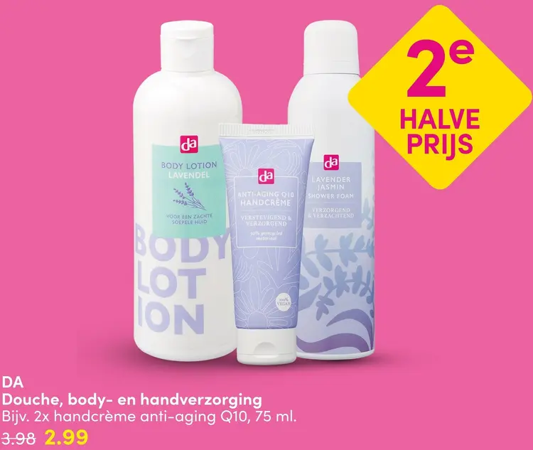 Aanbieding: Douche, body- en handverzorging