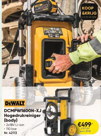 Promotie: Hogedrukreiniger