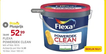 Aanbieding: Flexa powerdek clean