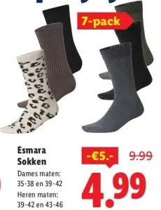 Aanbieding: Sokken