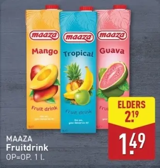 Aanbieding: Fruitdrink