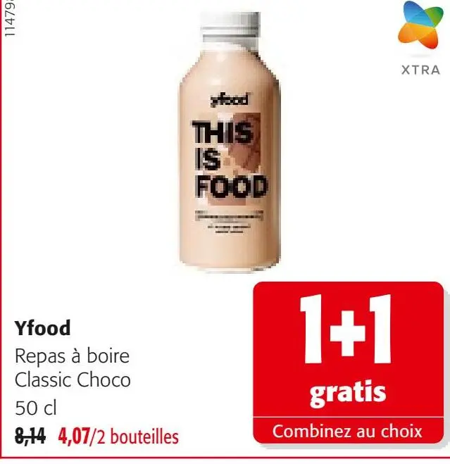 Offre: Repas à boire Classic Choco