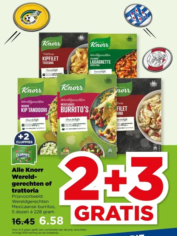 Aanbieding: Wereldgerechten of trattoria