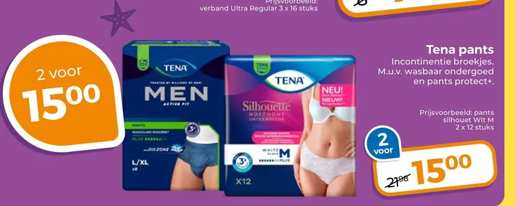 Aanbieding: Tena pants