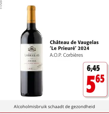 Promotie: Château de Vaugelas 'Le Prieuré' 2024