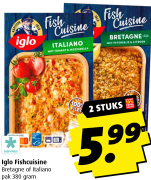 Aanbieding: Iglo Fishcuisine