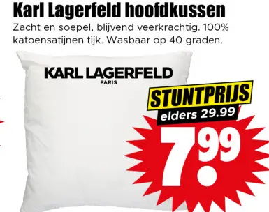 Aanbieding: hoofdkussen