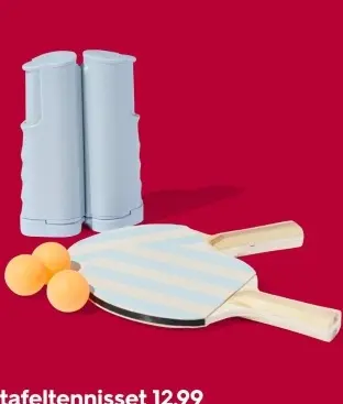 Aanbieding: tafeltennisset