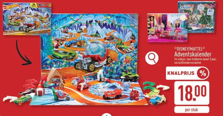 Promotie: DISNEY/MATTEL Adventskalender