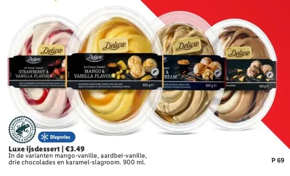 Aanbieding: Luxe ijsdessert