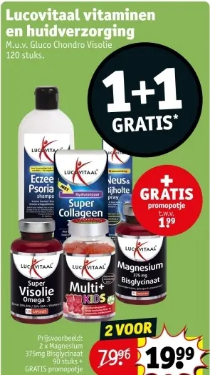 Promotie: Lucovitaal Vitaminen en huidverzorging