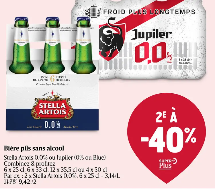 Offre: Bière pils sans alcool