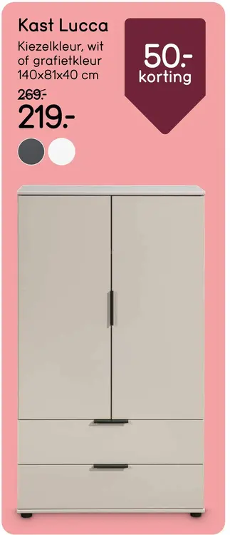 Aanbieding: Kast Lucca