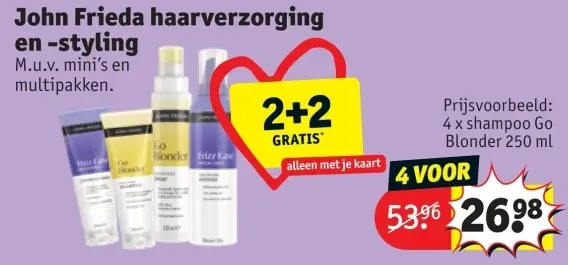 Promotie: Haarverzorging en -styling
