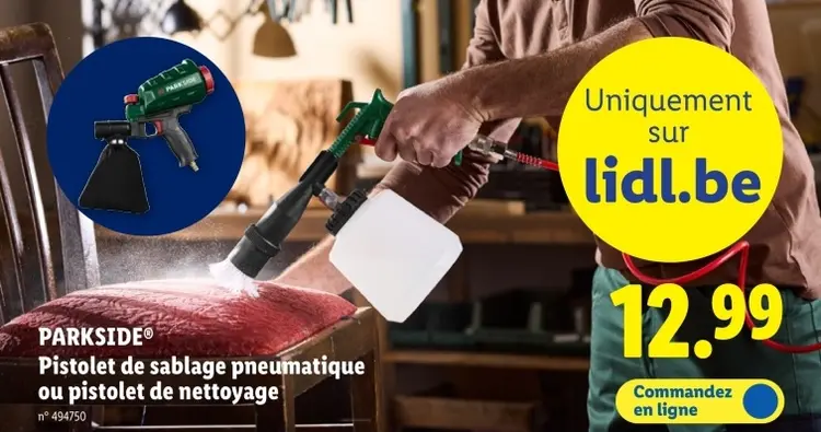 Offre: Pistolet de sablage pneumatique ou pistolet de nettoyage