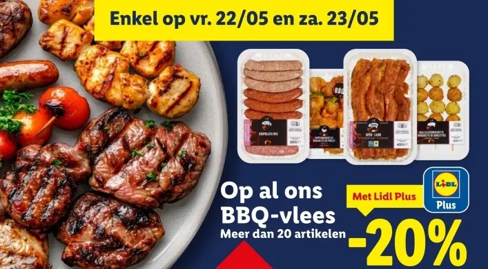Promotie: BBQ-vlees
