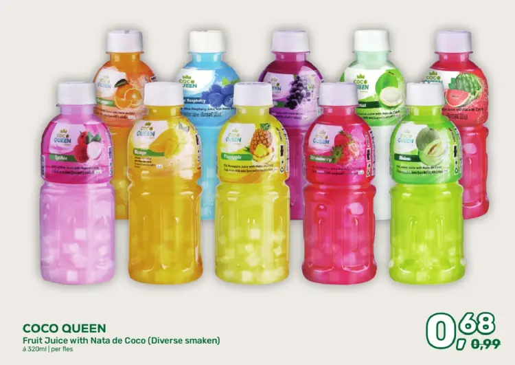 Aanbieding: Fruit Juice with Nata de Coco