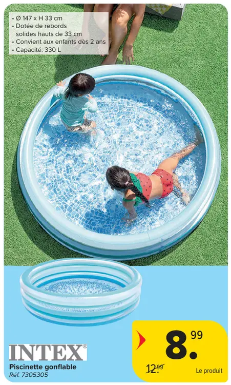 Offre: Piscinette gonflable