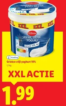 Aanbieding: Griekse stijl yoghurt