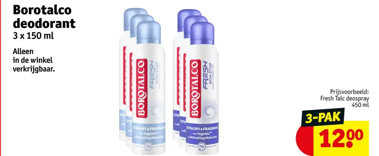 Promotie: Borotalco deodorant