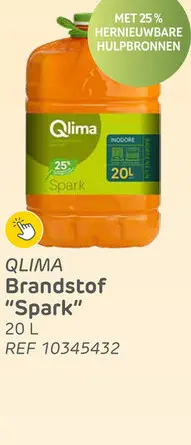 Aanbieding: Brandstof qlima spark 20 l