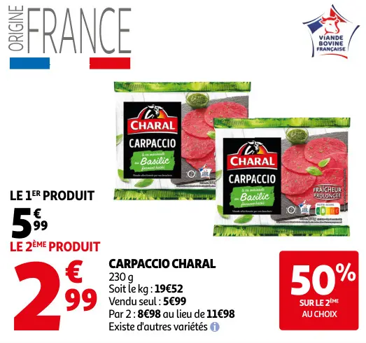 Offre: Carpaccio